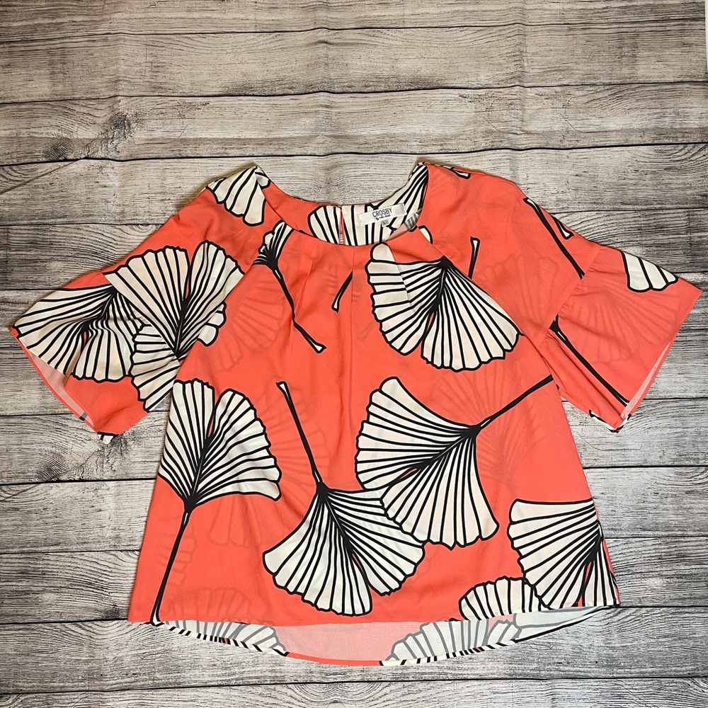 Crosby Fan Palm Blouse